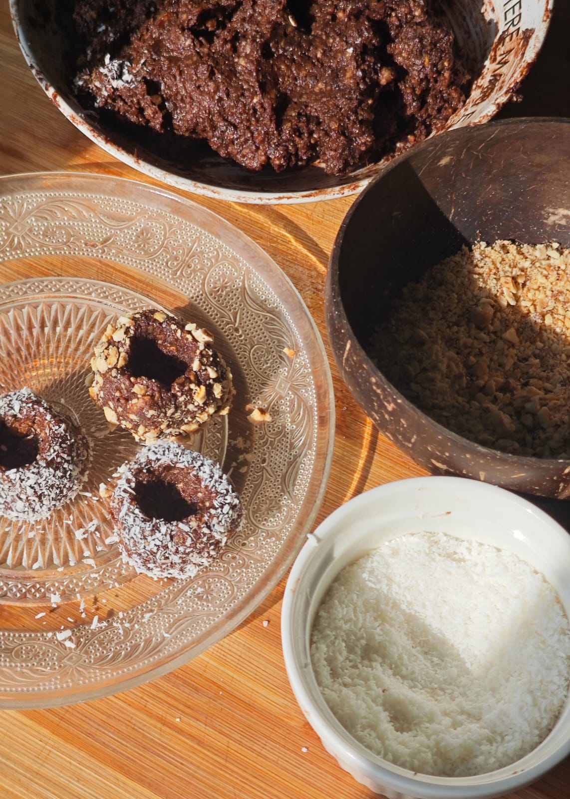 Dolcetti ai Datteri 3 ingredienti — Passo 2