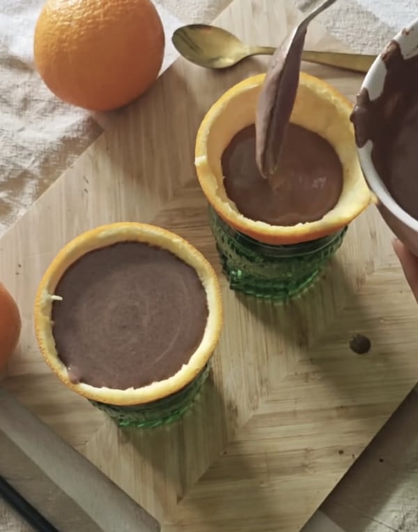 Semisfere Fondente, Arancia e Yogurt Greco 🍊🤎 — Passo 3