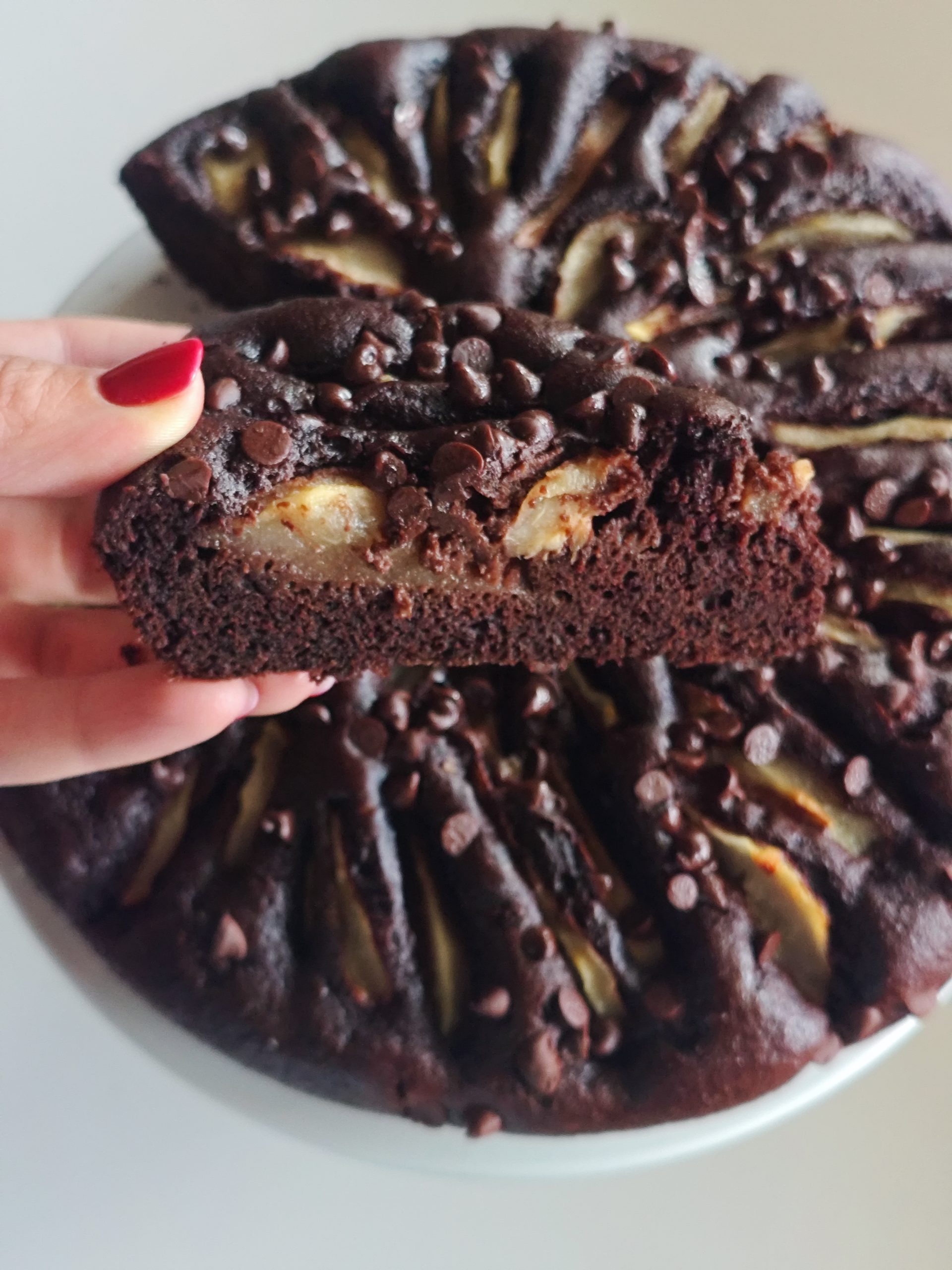 Torta pere e cioccolato🤎🍐 - ricetta di afuocolento